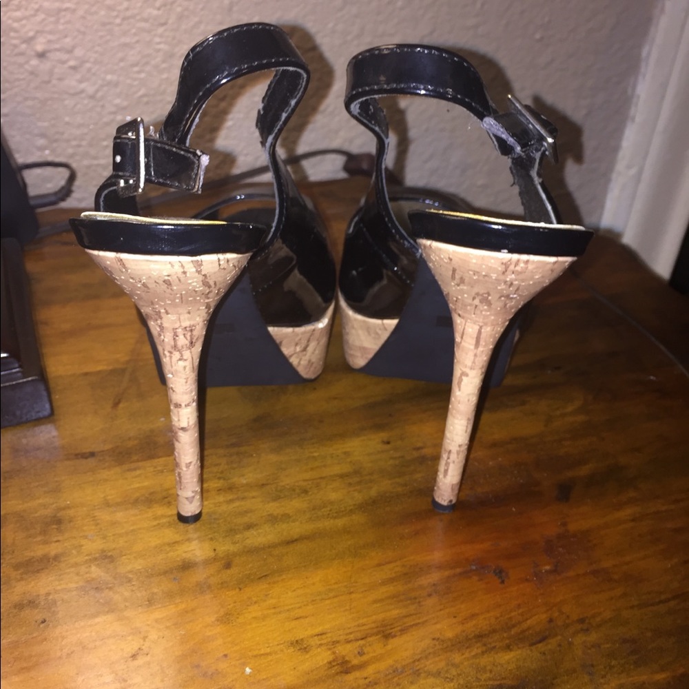 Penny and Kenny platform 7 inch heels